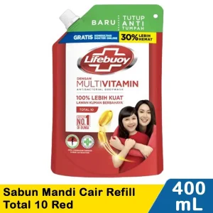 Sabun Lifebuoy Merah 400 ml