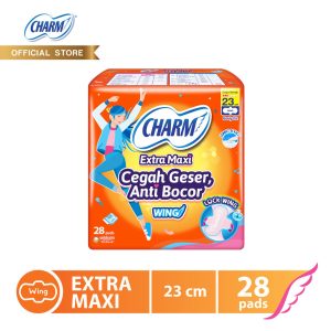 Charm Extra Maxi Wings 23 cm/30 Pads