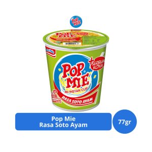 Pop Mie Cup Rasa Soto Ayam 77g