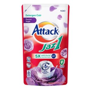 Detergent Attack Jaz1 Cair Ungu  700g