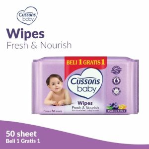 Tissu Basah Cussons Baby Ungu