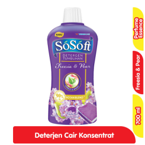 Detergent SoSoft Freesia & Pear 700ml