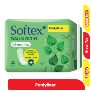 Softex Panty Liners Daun Sirih 18cm/30Pads