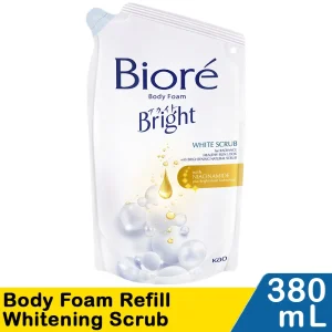 Sabun Biore Bright White Scrub 380ml
