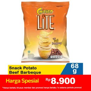 Chitato Lite Potato Beef Barbeque 68g