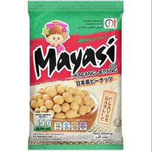 Mayasi Kacang Jepang Rasa Bawang 20g