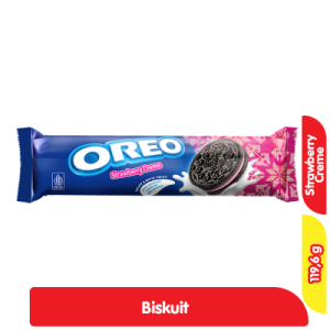Oreo Biskuit Strawberry 119.6g