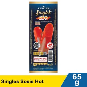 Sosis Kanzler Singles Hot 65g