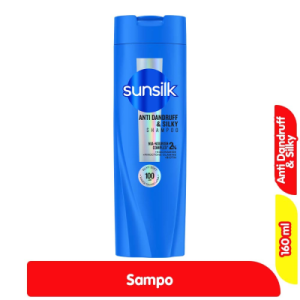 Shampoo Sunsilk Anti-Ketombe&Silky 160ml