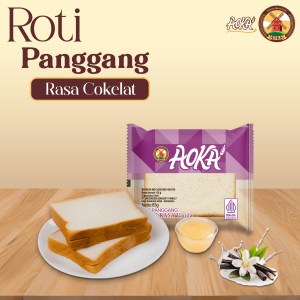 Aoka Roti Panggang Rasa Vanila 65g