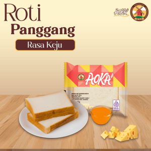 Aoka Roti Panggang Rasa Keju 65g