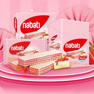 Wafer Nabati Rasa Strawberry 37g