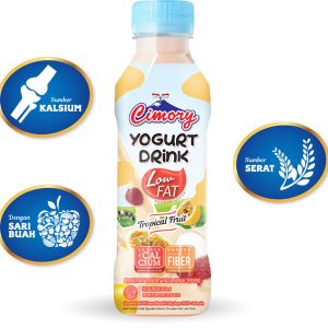 Cimory Yogurt Drink Low Fat Tropical Fruit 240ml
