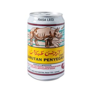 Larutan Penyegar Cap Badak Rasa Leci 320ml