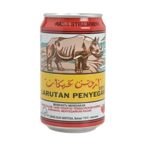 Larutan Penyegar Cap Badak Rasa Strawberry 320ml