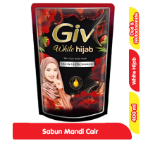 Giv Hijab Sabun Cair Oud & Glutacinamide 400ml