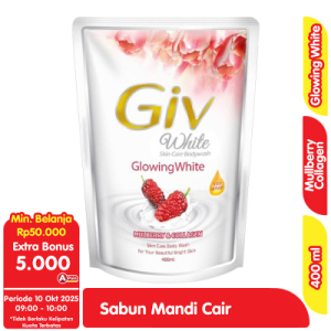 Giv Sabun Cair Mulberry & Collagen 400ml