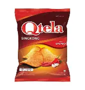 Qtela Keripik Singkong Rasa Balado 20g