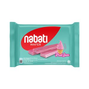 Wafer Nabati Rasa Pink Lava 15g