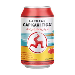 Larutan Kaki Tiga Rasa Strawberry 320ml