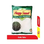 Gula Pasir Kristal Putih Happy Sweet 1 Kg