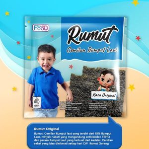 Rumut Cemilan Rumput Laut Original