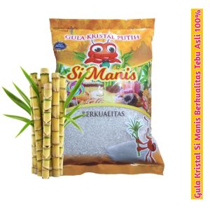 Gula Pasir Kristal Putih Si Manis 1Kg